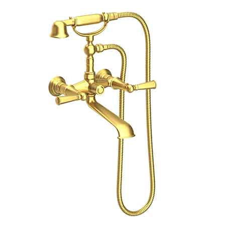 Newport Brass - Exposed Tub & Hand Shower Set - Wall Mount