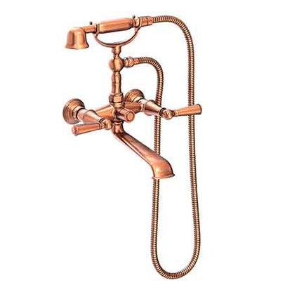 Newport Brass - Exposed Tub & Hand Shower Set - Wall Mount