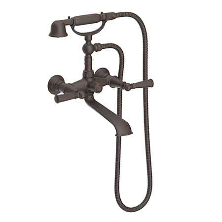 Newport Brass - Exposed Tub & Hand Shower Set - Wall Mount