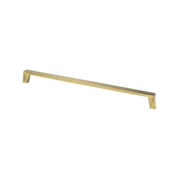 Berenson - Swagger 18 inch CC Modern Brushed Gold Appliance Pull