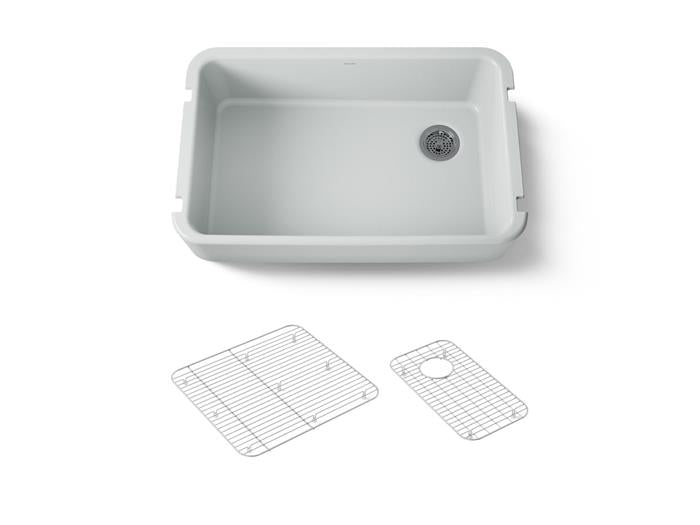 Kohler - Ironridge 34 Inch Undermount Single-Bowl Farmhouse Kitchen Sink