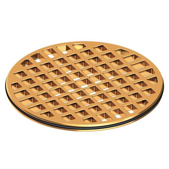 Newport Brass - 4 Inch Round Shower Drain