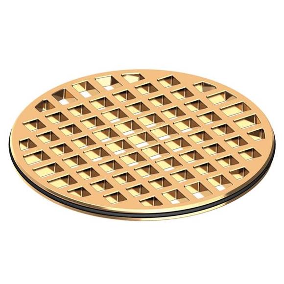 Newport Brass - 4 Inch Round Shower Drain
