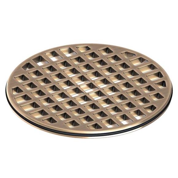 Newport Brass - 4 Inch Round Shower Drain
