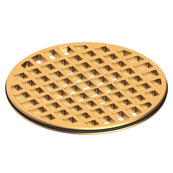 Newport Brass - 4 Inch Round Shower Drain