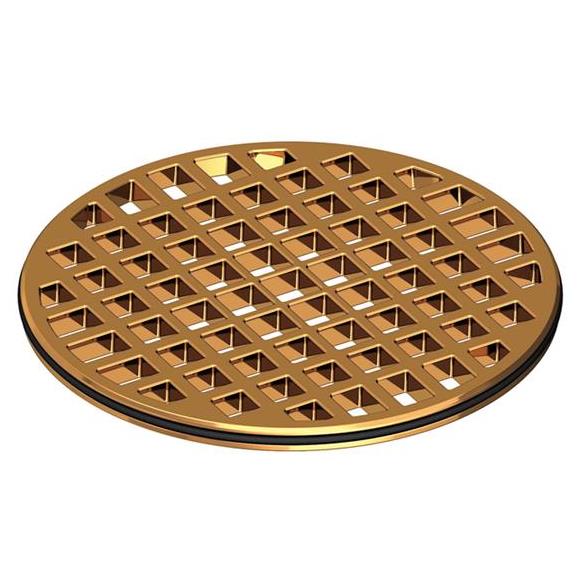Newport Brass - 4 Inch Round Shower Drain