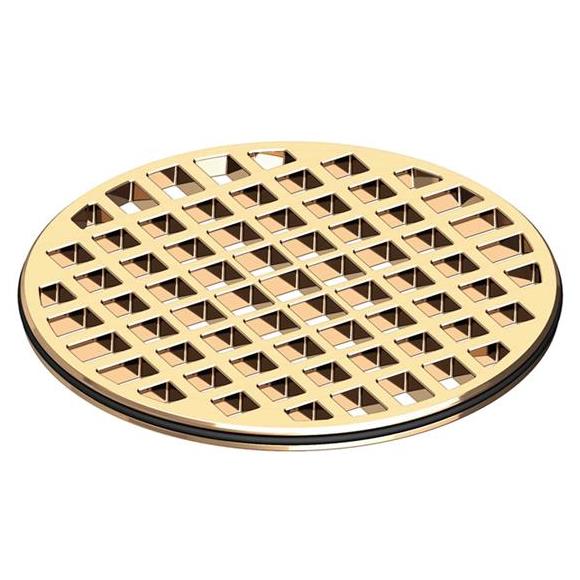 Newport Brass - 4 Inch Round Shower Drain