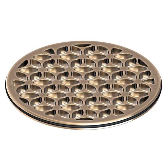 Newport Brass - 4 Inch Round Shower Drain