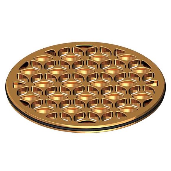 Newport Brass - 4 Inch Round Shower Drain