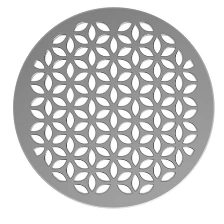 Newport Brass - 4 Inch Round Shower Drain