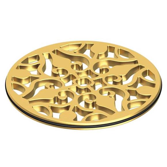 Newport Brass - 4 Inch Round Shower Drain