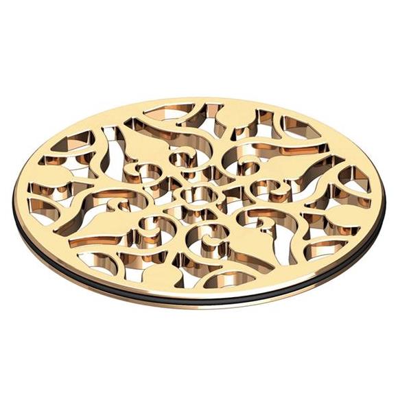 Newport Brass - 4 Inch Round Shower Drain