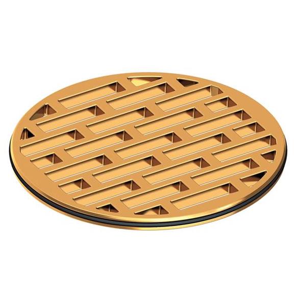 Newport Brass - 4 Inch Round Shower Drain