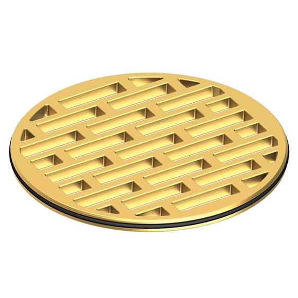Newport Brass - 4 Inch Round Shower Drain