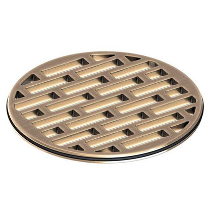 Newport Brass - 4 Inch Round Shower Drain