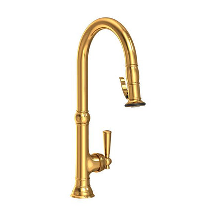 Newport Brass - Jacobean Pull-Down Kitchen Faucet - Trigger Spray