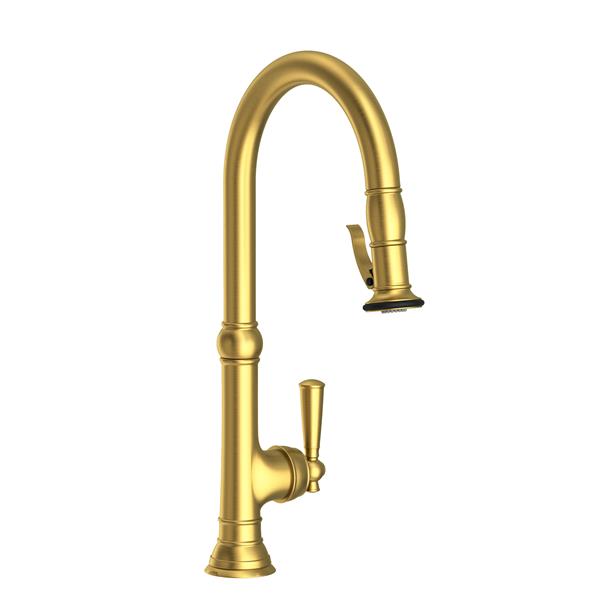 Newport Brass - Jacobean Pull-Down Kitchen Faucet - Trigger Spray