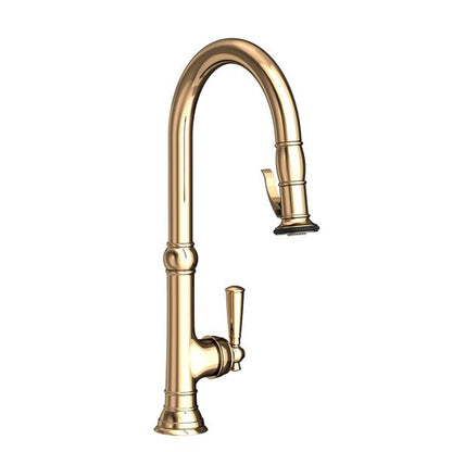 Newport Brass - Jacobean Pull-Down Kitchen Faucet - Trigger Spray