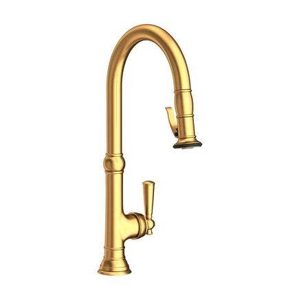 Newport Brass - Jacobean Pull-Down Kitchen Faucet - Trigger Spray