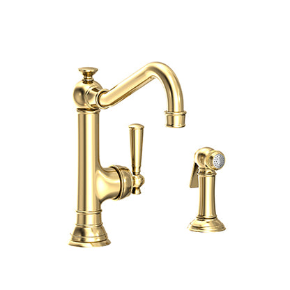 Newport Brass - Single Handle Kitchen Faucet With Side Spray