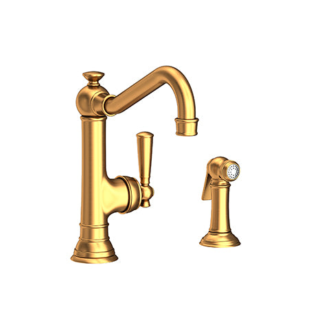 Newport Brass - Single Handle Kitchen Faucet With Side Spray