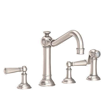 Newport Brass - Jacobean Kitchen Faucet with Side Spray