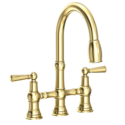 Newport Brass - Kitchen Bridge Pull-Down Faucet