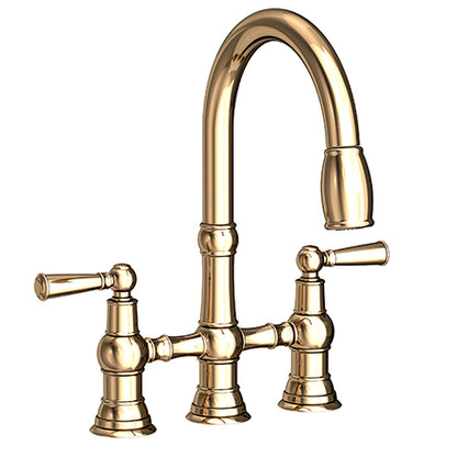 Newport Brass - Kitchen Bridge Pull-Down Faucet