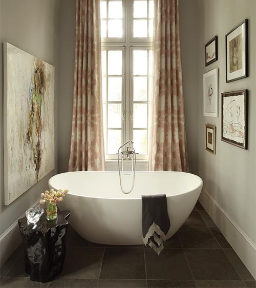 MTI - 248 Elise Sculpturestone Freestanding Bathtub Integral Pedestal (63X32)