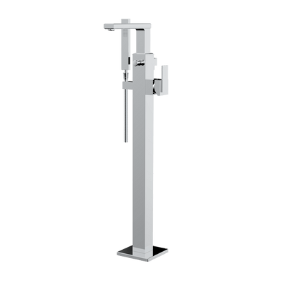 Santec - Barosa Trim - Floor Mount Tub Filler With Hand Shower