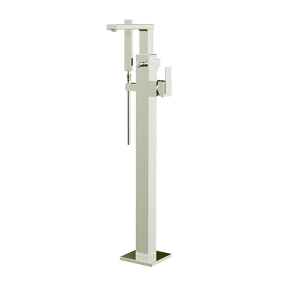 Santec - Barosa Trim - Floor Mount Tub Filler With Hand Shower
