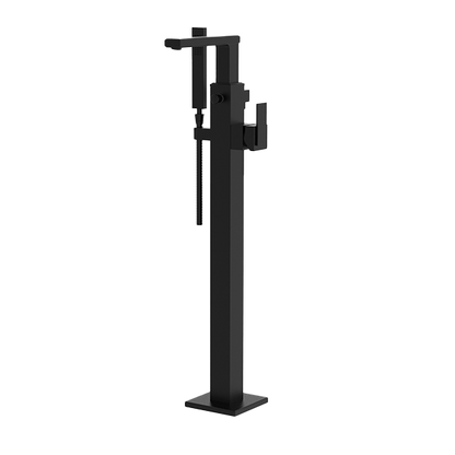 Santec - Barosa Trim - Floor Mount Tub Filler With Hand Shower