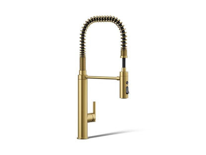 Kohler - Purist Semi-Professional Kitchen Sink Faucet With Three-Function Sprayhead