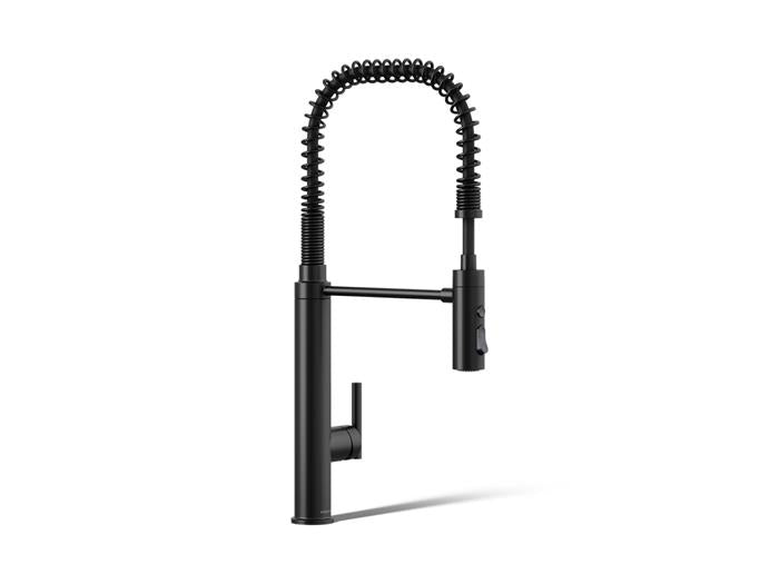 Kohler - Purist Semi-Professional Kitchen Sink Faucet With Three-Function Sprayhead