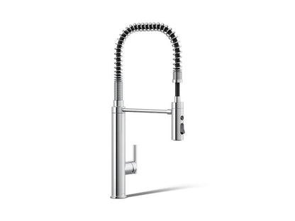 Kohler - Purist Semi-Professional Kitchen Sink Faucet With Three-Function Sprayhead