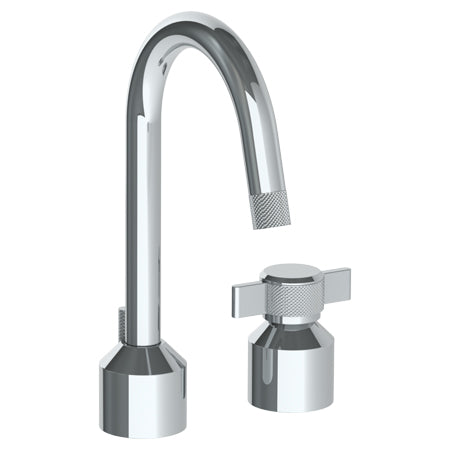 Watermark - Urbane Deck Mounted 2 Hole Lavatory Set With Gooseneck Spout