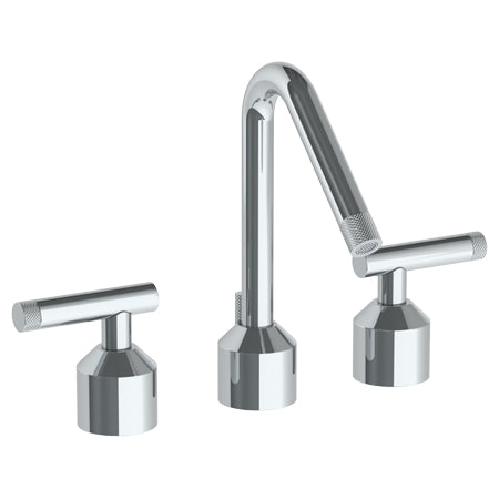 Watermark - Urbane Deck Mounted 3 Hole Lavatory Set With Angled Spout