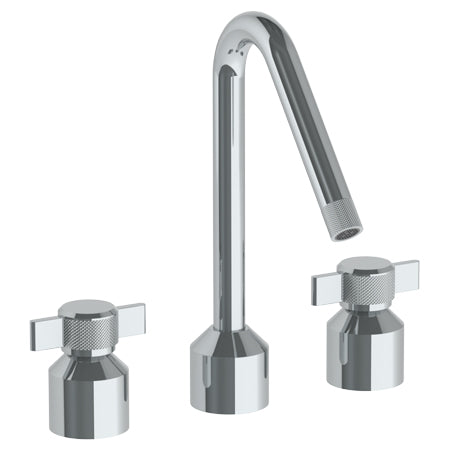 Watermark - Urbane Deck Mounted 3 Hole Kitchen Set With Angled Spout