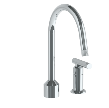 Watermark - Urbane Deck Mounted 2 Hole Kitchen Set With Gooseneck Spout