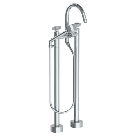 Watermark - Urbane Floor Standing Bath Set With Hand Shower