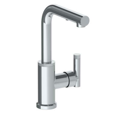 Watermark - Urbane Deck Mounted 1 Hole Square Top Prep Faucet with Pull Out Spray