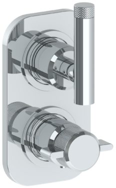 Watermark - Urbane Wall Mounted Mini Thermostatic Shower Trim 3 1/2 x 6 1/4 Inch.