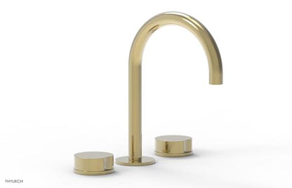 Phylrich - Circ Widespread Faucet High Spout - Round Handles