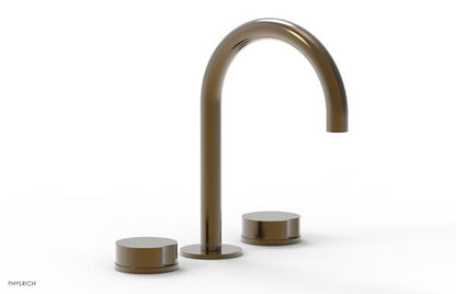 Phylrich - Circ Widespread Faucet High Spout - Round Handles