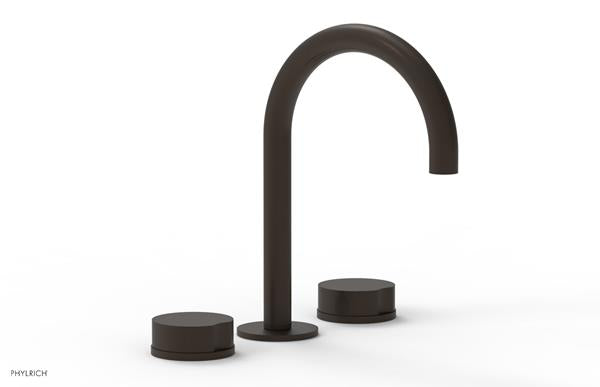 Phylrich - Circ Widespread Faucet High Spout - Round Handles