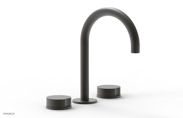 Phylrich - Circ Widespread Faucet High Spout - Round Handles