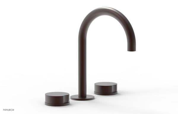 Phylrich - Circ Widespread Faucet High Spout - Round Handles
