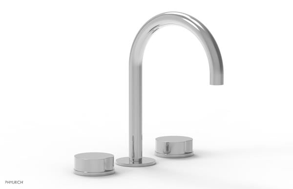 Phylrich - Circ Widespread Faucet High Spout - Round Handles