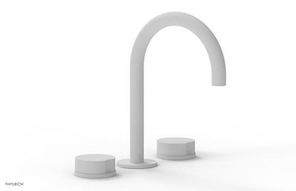 Phylrich - Circ Widespread Faucet High Spout - Round Handles