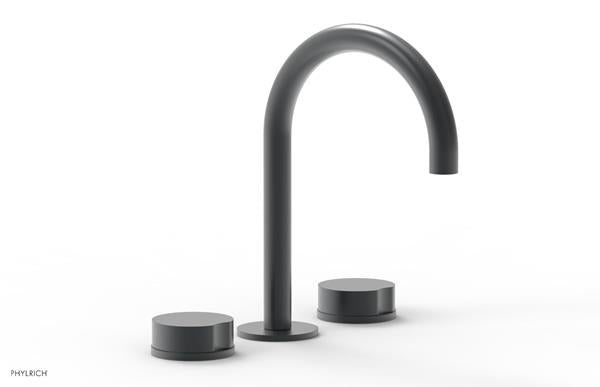 Phylrich - Circ Widespread Faucet High Spout - Round Handles